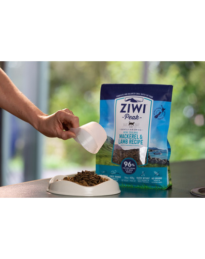 ZIWIPEAK Cat Karma suszona powietrzem Mackerel&Lamb Makrela i jagnięcina 1 kg