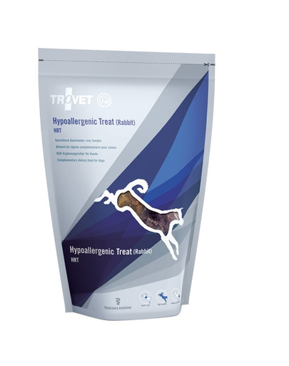 Hypoallergenic Treat Rabbit HRT funkcjonalne przysmaki dla psa królik 250 g