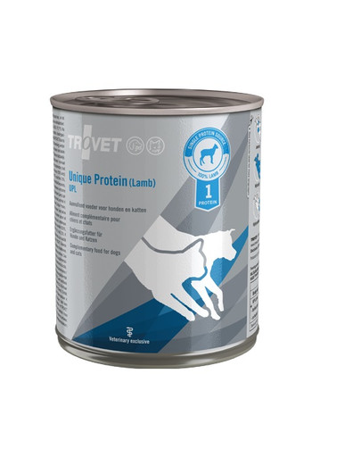 TROVET Unique Protein Lamb UPL dla psa i kota jagnięcina 800 g