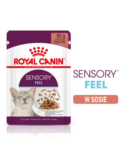 Sensory feel gravy karma w sosie dla kota 12x85 g