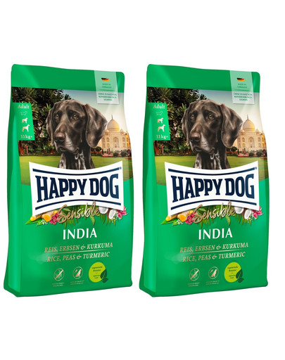 HAPPY DOG Sensible India 20 kg (2 x 10 kg) wegetariańska karma