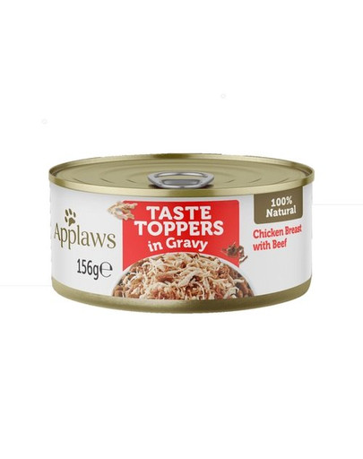 APPLAWS Taste Toppers Puszki w sosie dla psa 12 x 156 g