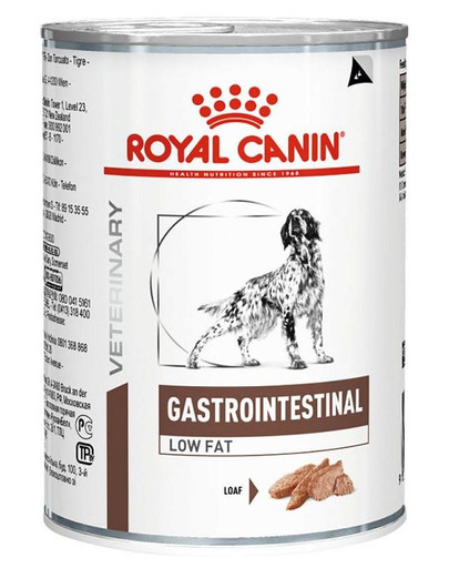 Dog gastro intestinal low fat puszka 410 g