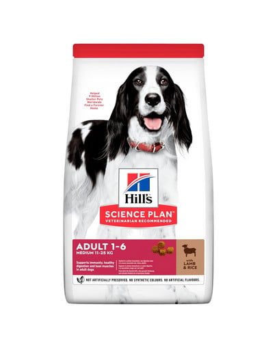 Science Plan Canine Adult Medium Lamb & Rice 18 kg karma dla psów ras średnich jagnięcina i ryż