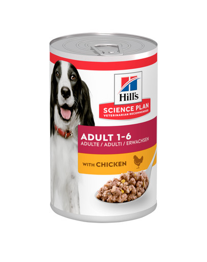 Science Plan Canine Adult Chicken 370 g dla dorosłych psów z kurczakiem