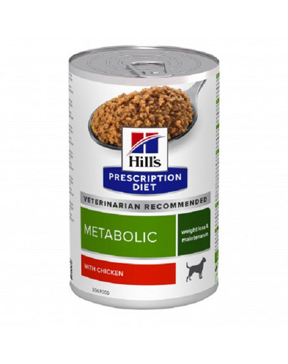 Prescription Diet Canine Metabolic 370g karma dla psów z nadwagą