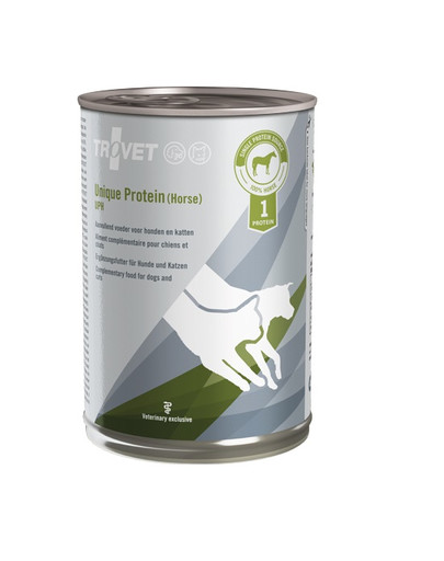 TROVET Unique Protein Horse UPH dla psa i kota konina 6x800 g
