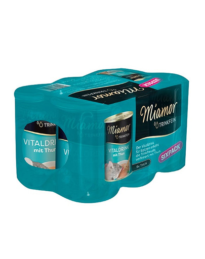 MIAMOR Trinkfein Zupa z tuńczykiem dla kota 24 x 135 ml