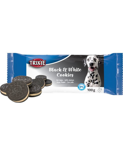Black & White Cookies ciasteczka dla psa kurczak 100 g