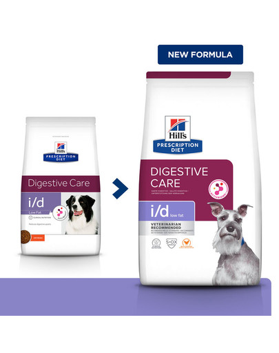HILL'S Prescription Diet Digestive Care i/d Canine Low Fat kurczak 12 kg