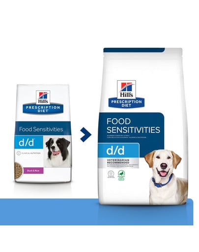 HILL'S Prescription Diet Canine d/d Food Sensitivites Duck & Rice 12 kg