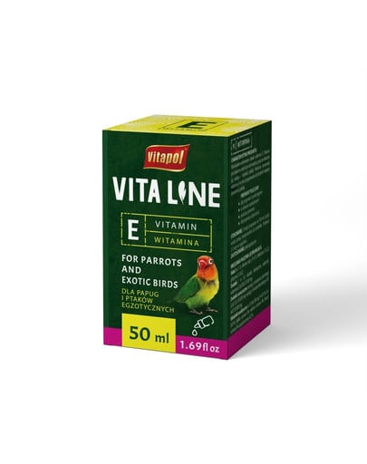 Witamina E dla ptaków egzotycznych 50ml