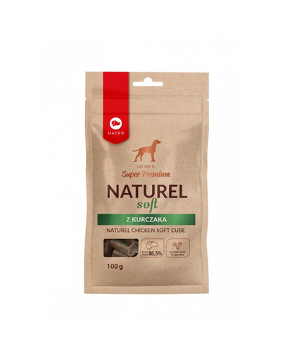 Super Premium Naturel Soft przysmak dla psa z kurczaka 100g