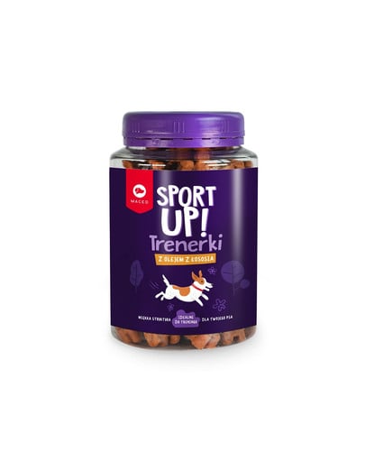 SPORT UP Trenerki z olejem z łososia dla psa 300g