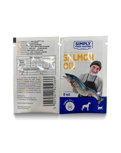 Simply From Nature Salmon Oil Olej Z łososia 8 Ml Fera Pl