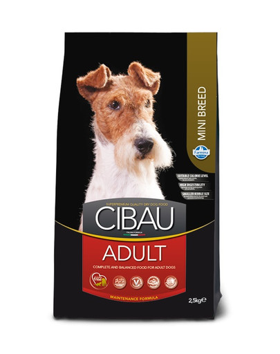 Cibau Adult Mini dla dorosłych psów małych 2,5 kg