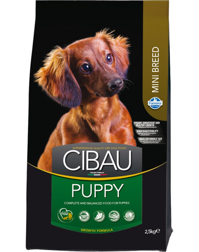 Cibau Puppy mini dla szczeniąt małych ras 2,5 kg