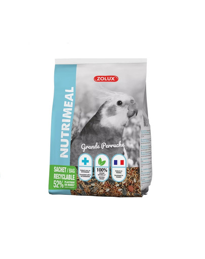 Mieszanka NUTRIMEAL 3 dla dużych papug 800 g