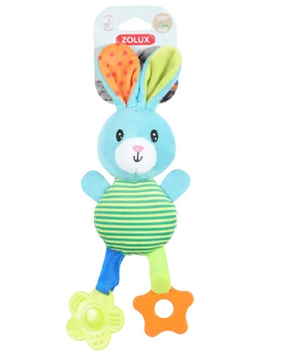 Zabawka pluszowa szczeniak RIO królik zielony