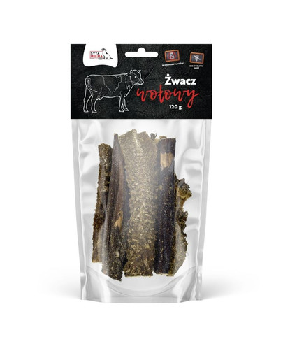 Żwacz wołowy dla psa 120g