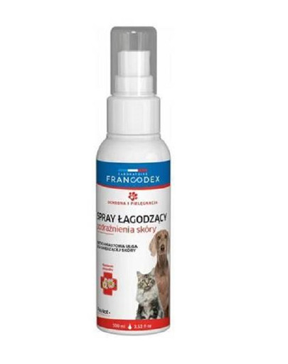 Spray łagodzący podrażnienia skóry psy/koty 100ml