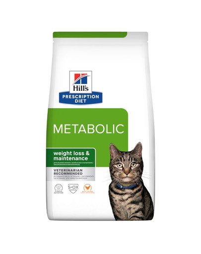 Prescripition Diet Feline Metabolic dla kotów 8 kg