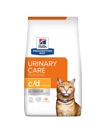 Prescripition Diet Feline c/d Multicare dla kotów 8 kg
