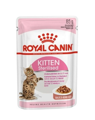 Kitten sterilised w sosie 85g