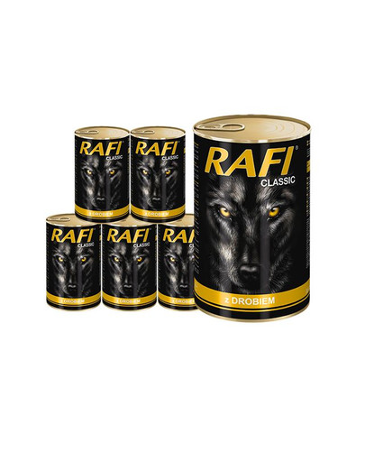 RAFI Classic z Drobiem w sosie 20x1240g