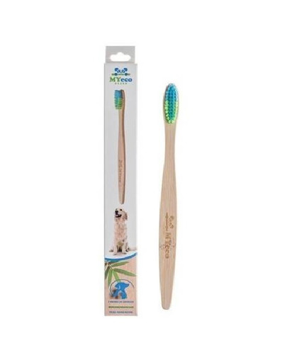 My Eco Brush Bambusowa szczoteczka do zębów dla psów