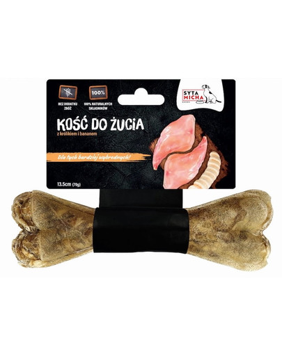 Kość do żucia dla wybrednych psów 13,5 cm