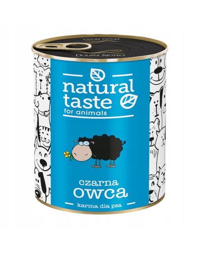 Natural Taste Czarna Owca 800g puszka dla psa