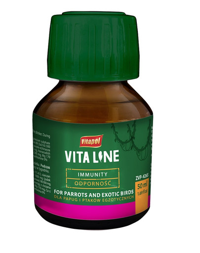Vitaline na odporność dla ptaków egzotycznych 50ml