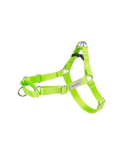 Szelki regulowane EASY GO Samba XL 65-95 x2,5cm Zielone