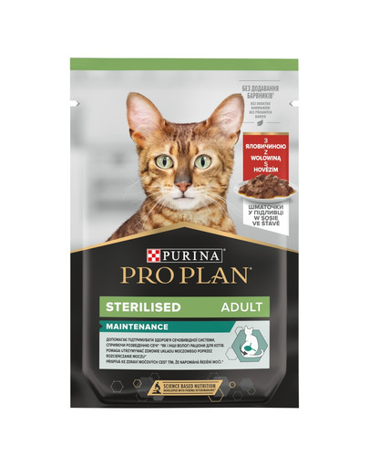 PURINA PRO PLAN Sterilised Wołowina 85g