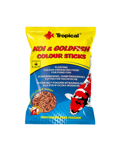 Pokarm Koi and Goldfish colour 1000 ml / 90 g