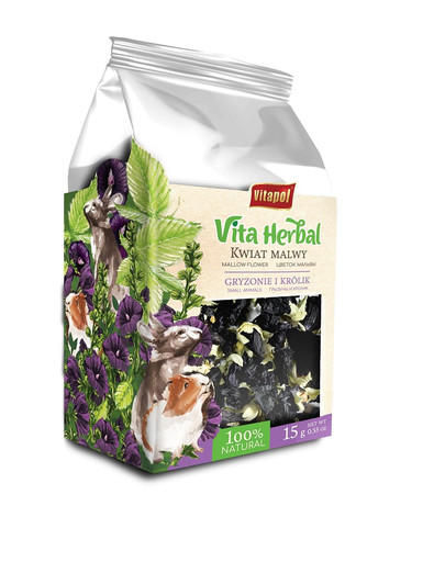 Vita Herbal Kwiat malwy dla gryzoni i królika 15g