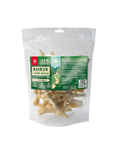 Natural Kurze łapki białe 300 g