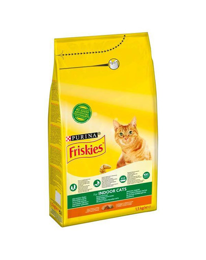Indoor Karma dla kotów z kurczakiem i warzywami 1,5 kg