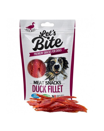 Let’s Bite Meat Snacks 300g z filetami kaczki