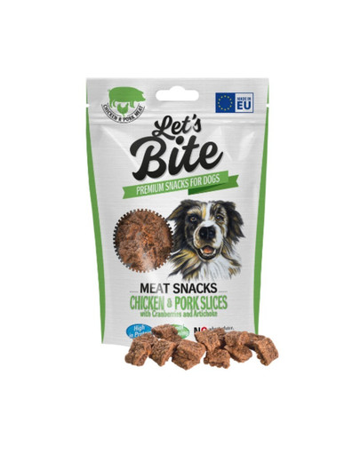 Let’s Bite Meat Snacks 80g z kurczakiem i wieprzowiną