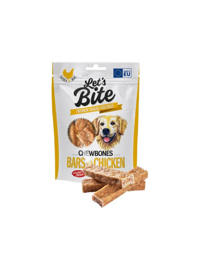 Let’s Bite Chewbones bars 175g batoniki z kurczakiem