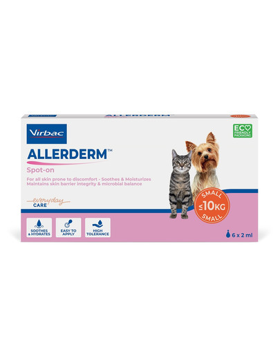 Allederm Spot-on 2 ml dla kotów i małych psów (