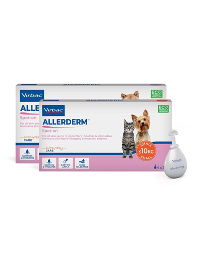 VIRBAC Allederm Spot-on 2 ml dla kotów i małych psów (