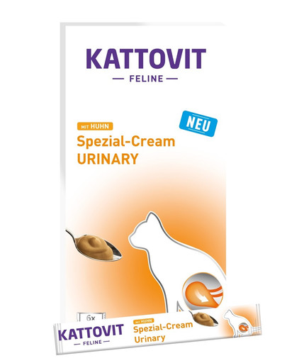 Urinary Cream 6x15g przysmak dla kota Krem z kurczaka