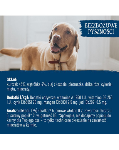 BUTCHER'S Original Recipe in Jelly, karma dla psa, kawałki z kurczakiem w galaretce 6 x 400g