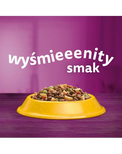 WHISKAS Adult 6x1,9 kg sucha karma dla dorosłych kotów z pysznym tuńczykiem