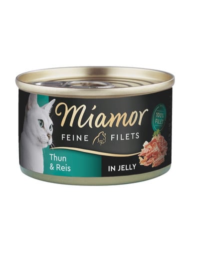 MIAMOR Feine Filets in Jelly puszka 100 g dla dorosłych kotów