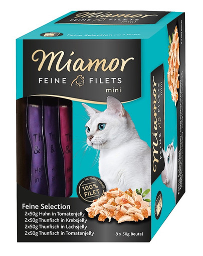 MIAMOR Feine Filets Mini Multibox w galaretce 8 x 50 g