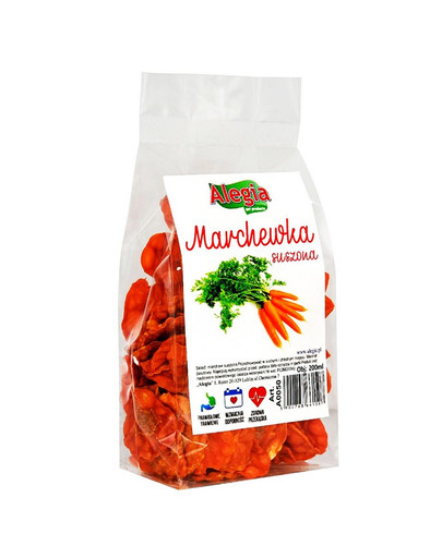 Marchew suszona dla gryzoni i królików 60g